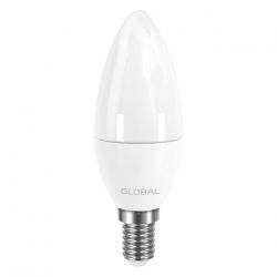 Купить Светодиодная лампа GLOBAL C37 CL-F 5W 220V E14 AP (арт.1-GBL-133)