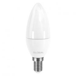 Купить Светодиодная лампа GLOBAL C37 CL-F 5W 220V E14 AP (арт.1-GBL-133)