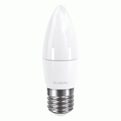 Купить Светодиодная лампа GLOBAL C37 CL-F 5W 220V E27 AP(арт. 1-GBL-131)