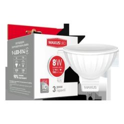 Купить LED лампа 8W MR16 GU5.3 220V (1-LED-514)