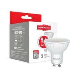 Купить Светодиодная лампа GU10 5Вт (1-LED-516)