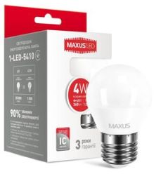 Купить LED лампа G45 4W 220V E27 (арт. 1-LED-5410)