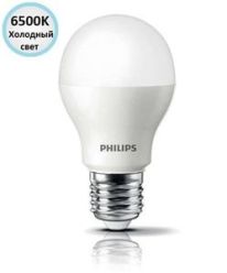 Купить Лампа светодиодная Philips LEDBulb E27 14-100W 6500K 230V A67