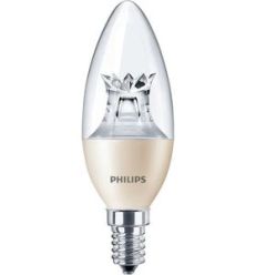 Купить Лампа светодиодная Philips LEDcandle DT E14 6-40W 827 B38 CL AP Master