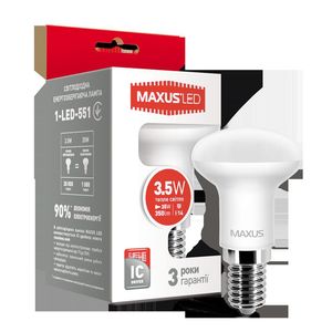 Купить LED лампа MAXUS R39 3.5W теплый свет E14 (1-LED-551) 