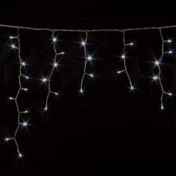 Купить Гирлянда внешняя DELUX Icicle 120LED 2x0.9м. белая, белый провод