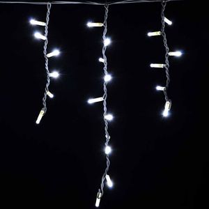 Купить Гирлянда внешняя DELUX Icicle 90LED 2x0.5м. белая, белый провод