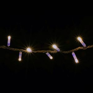 Купить Гирлянда внешняя DELUX String 200LED 10м. тепло-белая, белый провод