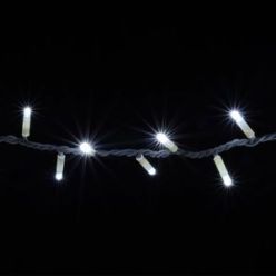 Купить Гирлянда внешняя DELUX String 200LED 20м. белая, белый провод