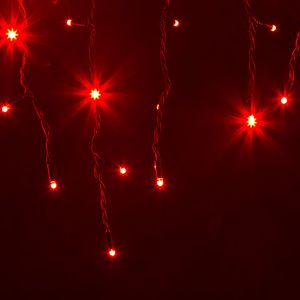 Купить Гирлянда VENOM Icicle 3x0.5m (Сталактит) 114LED красный LEDICLR-114-BKRD-EXTRA