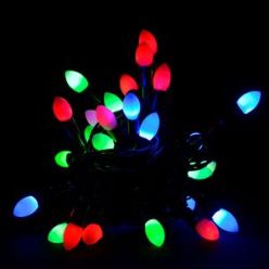 Купить Гирлянда светодиодная VENOM "Шарики" 30LED, черный провод (LS-BALLOONS-30LED-BC)